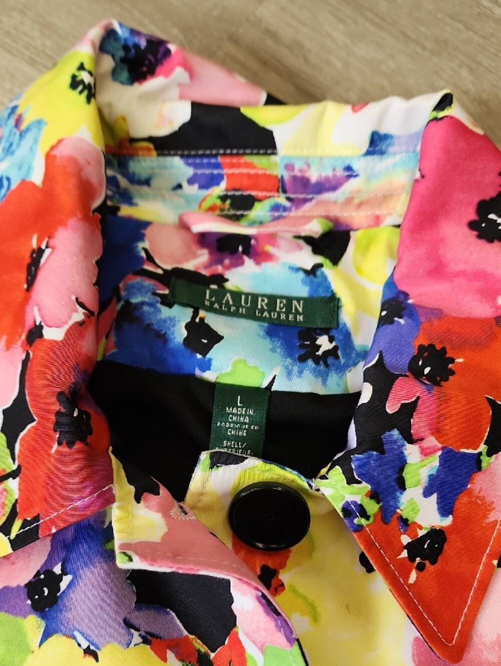Lauren Ralph Lauren Multi-Color Floral Blazer - Picture 2 of 5